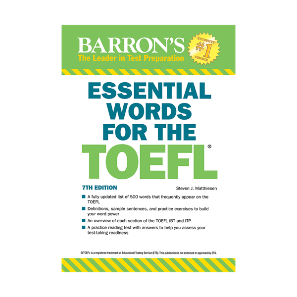 مجموعه فلش کارت وازگان ضروری تافل TOEFL Essential Words Flashcard