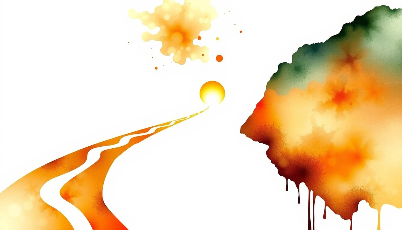 Two pathways symbolize easy reading and effortful retrieval to memory.