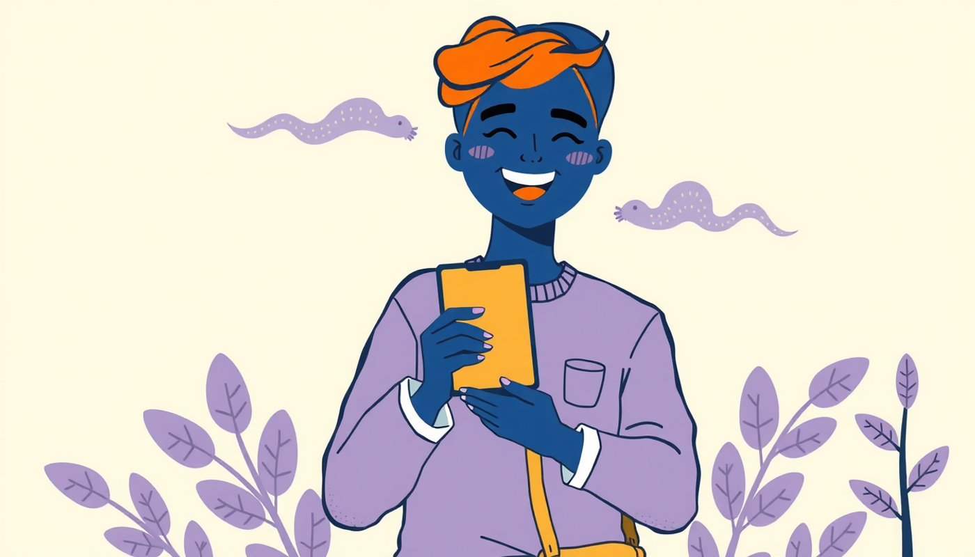 Diverse students studying with flashcard apps in cozy settings.