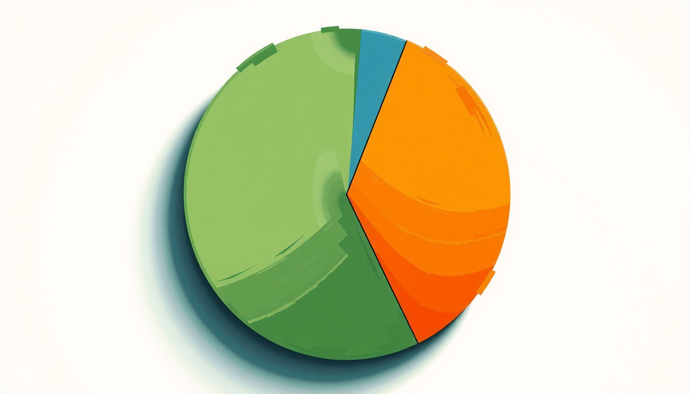 Pie chart showing CARS skill categories in amber, blue, and green segments.