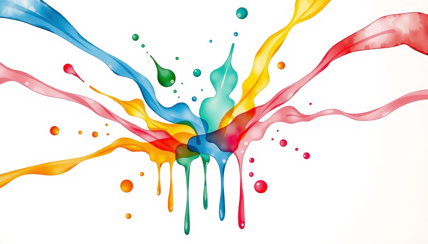 Colorful streams of light converging, symbolizing diverse research disciplines uniting.