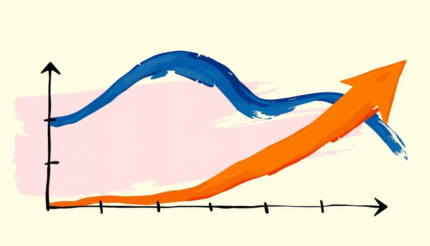 Ebbinghaus forgetting curve comparison with and without spaced repetition.