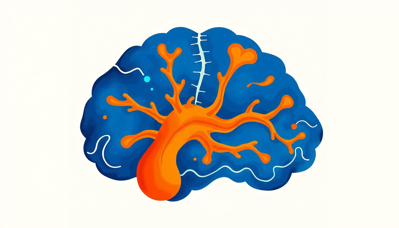 Elegant anatomical depiction of hippocampus highlighting information flow and cell types.