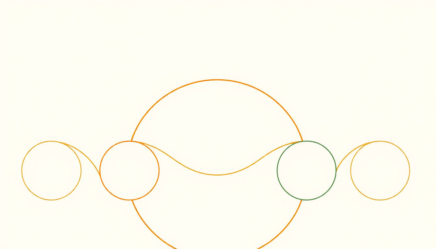 Timeline diagram illustrating spaced repetition intervals with flashcard icons.