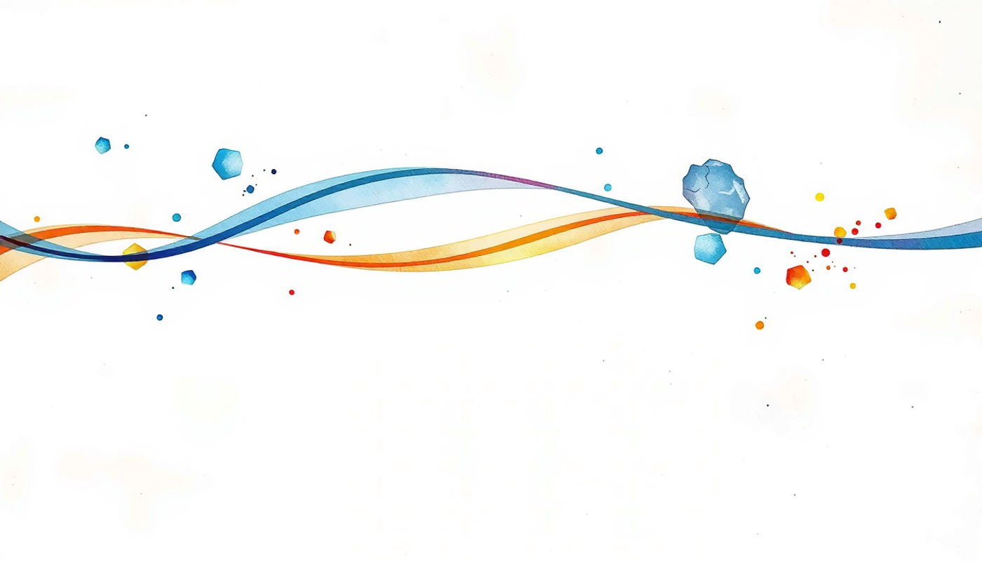 Luminous fibre optic strands racing toward a bright finish line.