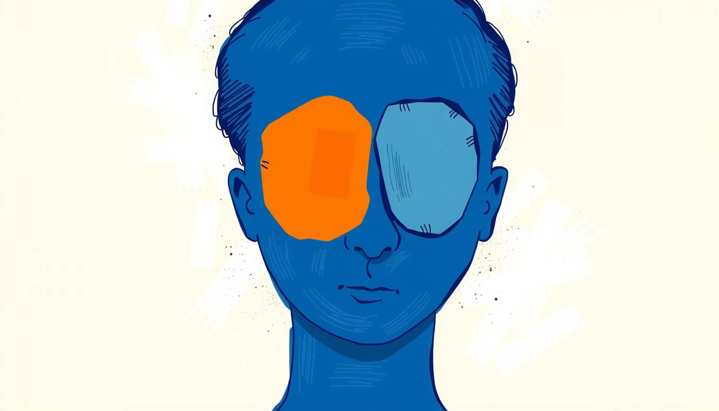 Graph showing Dunning-Kruger effect with random simulated data.