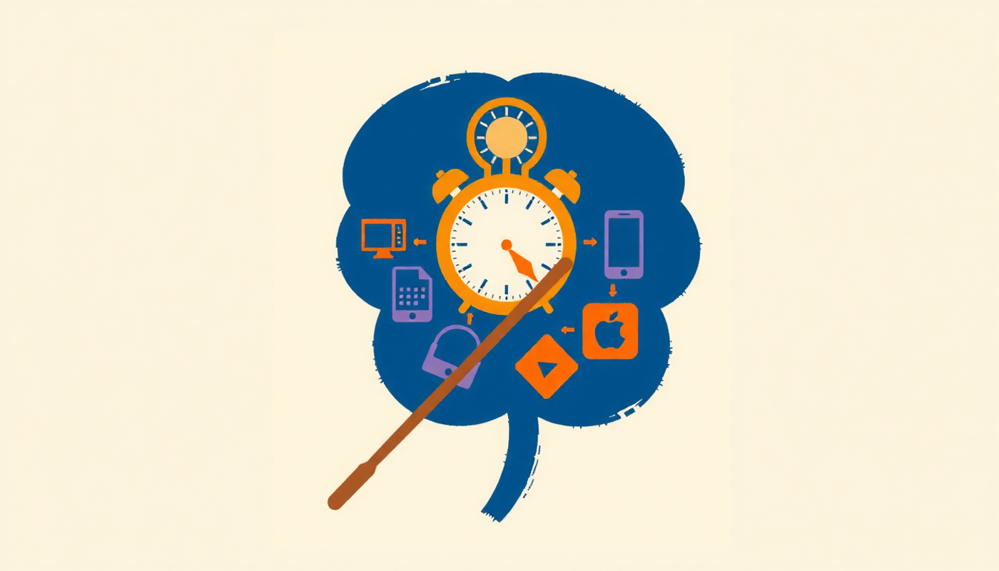 Infographic highlighting spaced repetition, AI generation, multi-format support, and cross-platform connectivity.