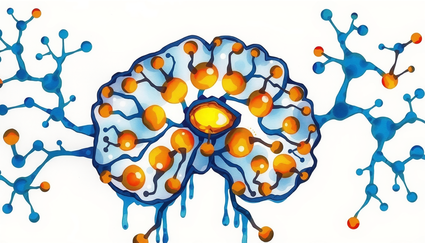 Cross-section of hippocampus showing memory retrieval with glowing neural pathways.