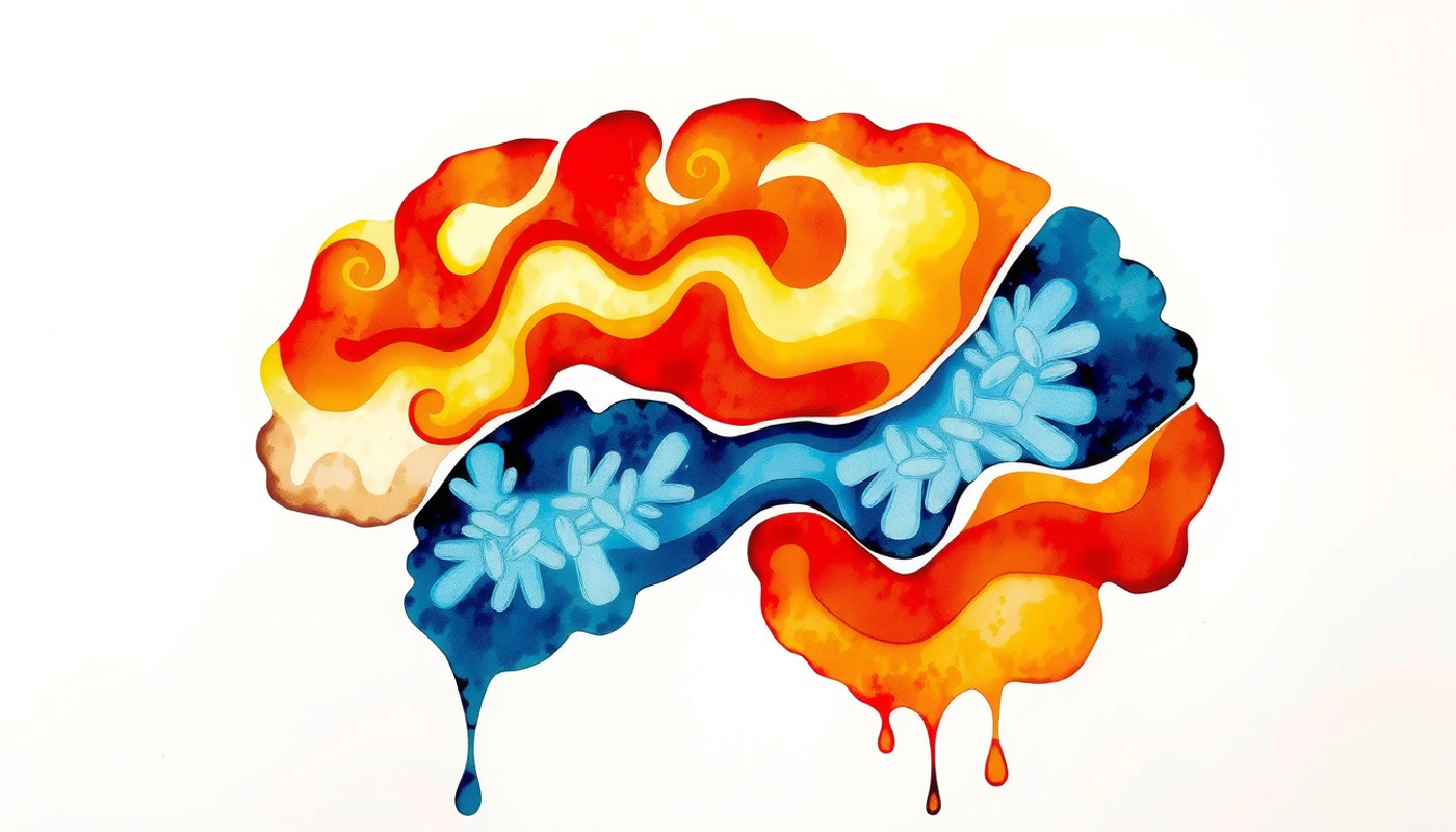 Cross-section of hippocampus highlighting memory regions in contrasting colors.