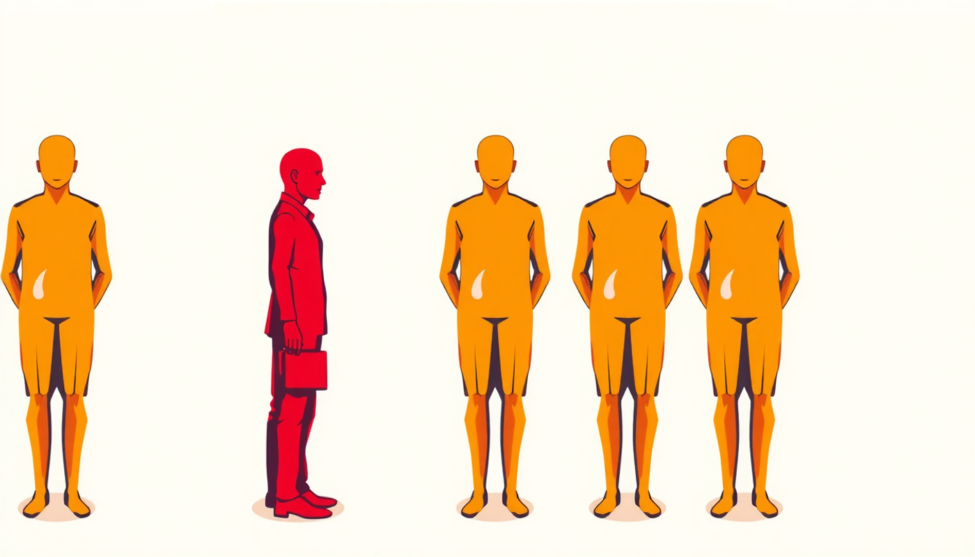 Job creation vs displacement ratio with 10 green figures and 1 red figure.