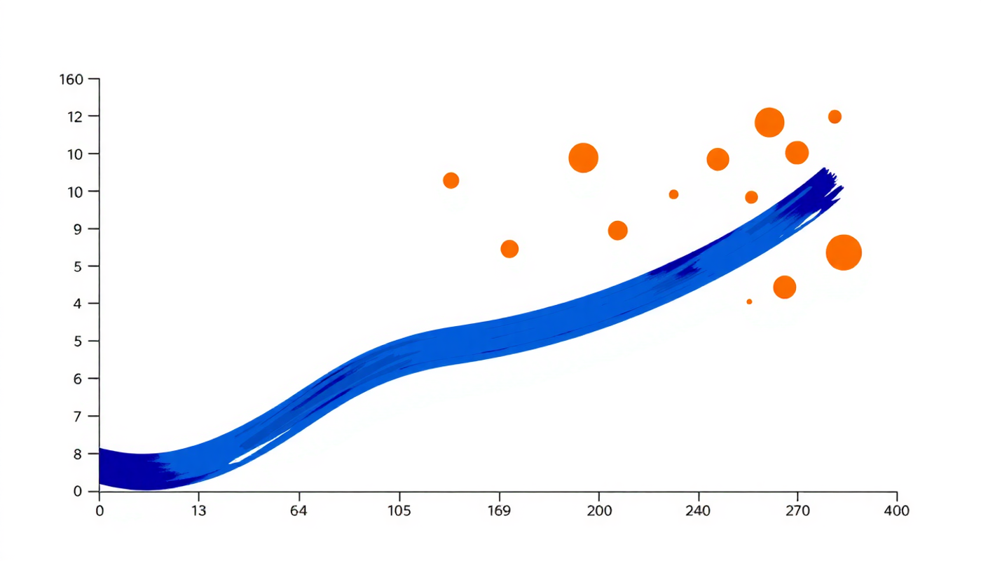 Graph showing language learning ability by age with exceptional adult learners.