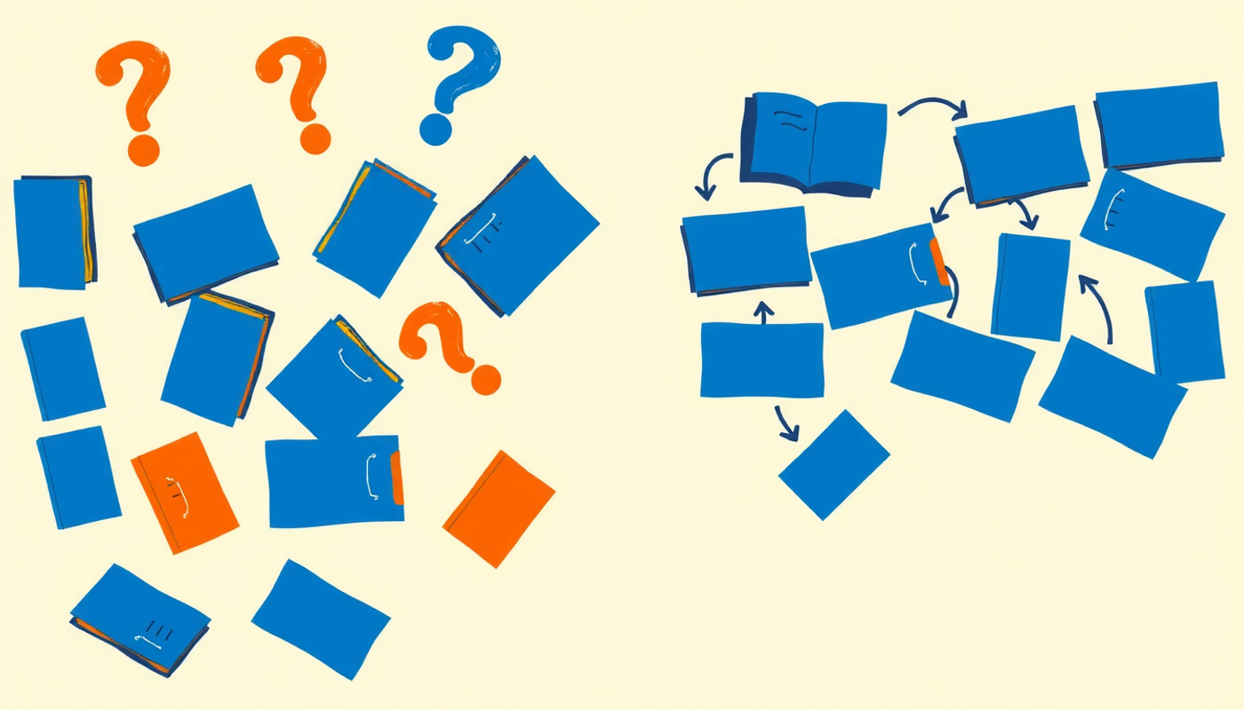 Comparison of unstructured self-study and structured autodidactic methods.