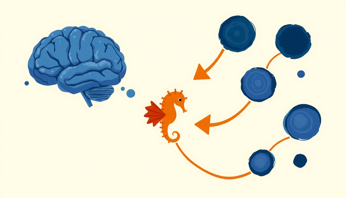 Information flowing from glowing hippocampus to cortex during sleep.
