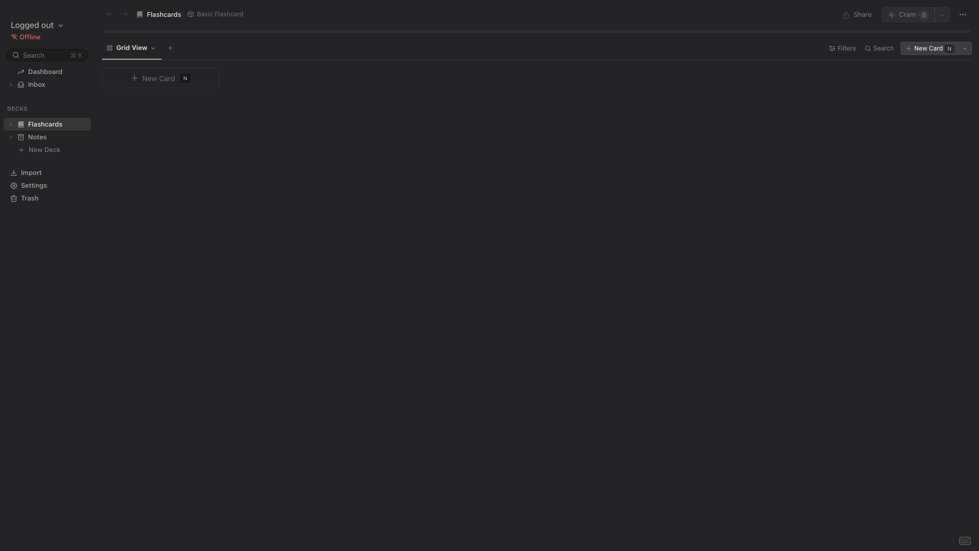 Moshi Card MacOS Offline View