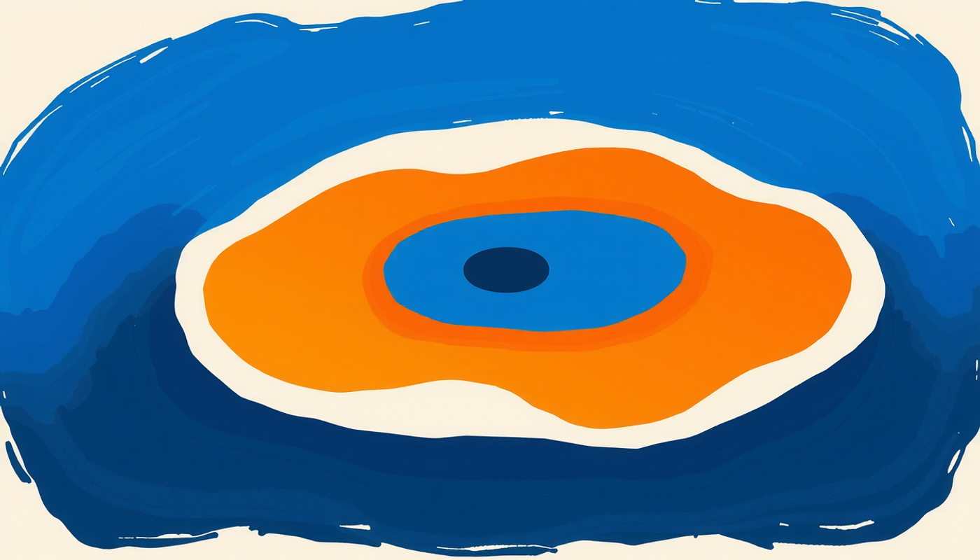 Three nested oscillations during deep sleep, color-coded on dark background.