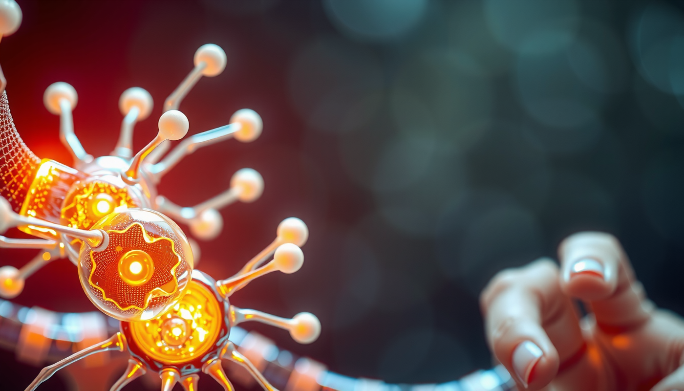 Luminous neural circuit connecting hippocampus to VTA with dopamine flow.