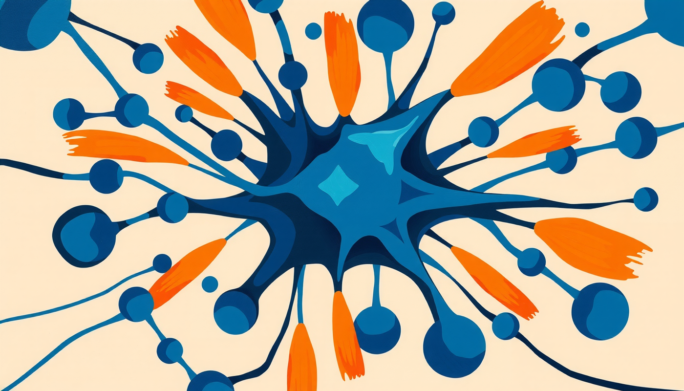 Antes y después de redes neuronales mostrando plasticidad y conexiones fortalecidas.