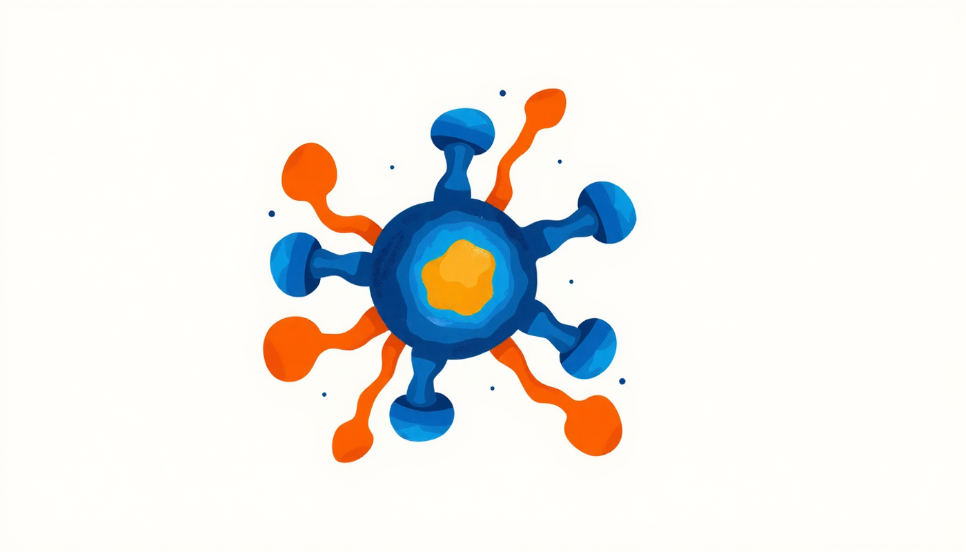Detección del receptor NMDA en sinapsis con activación de CaMKII.