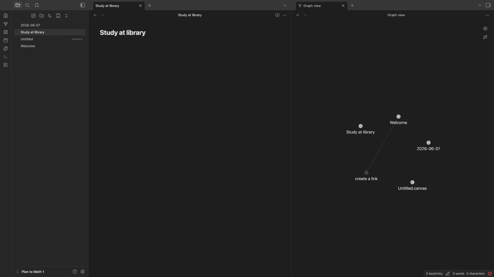 obsidian MacOC app View