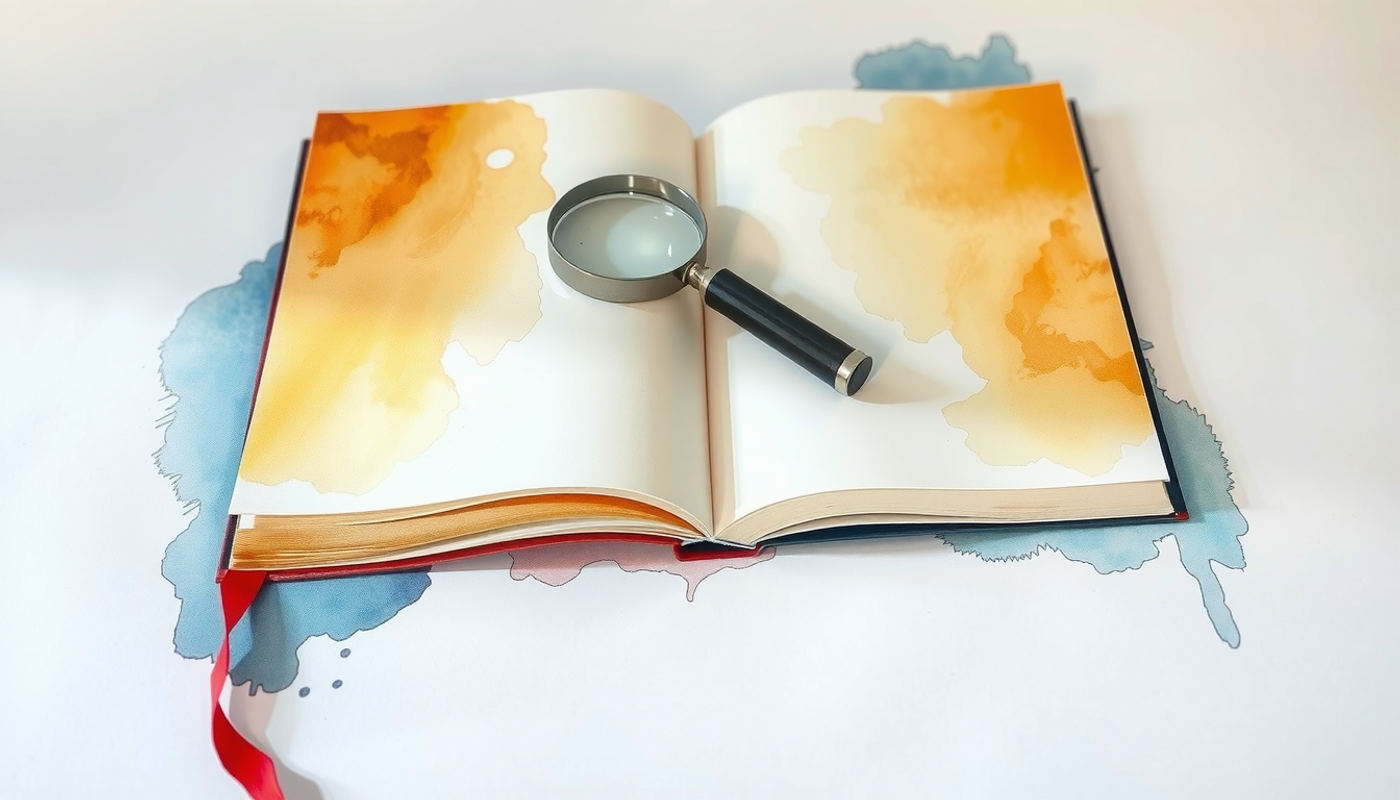 Two open books in contrasting light, symbolizing fluency and disfluency.