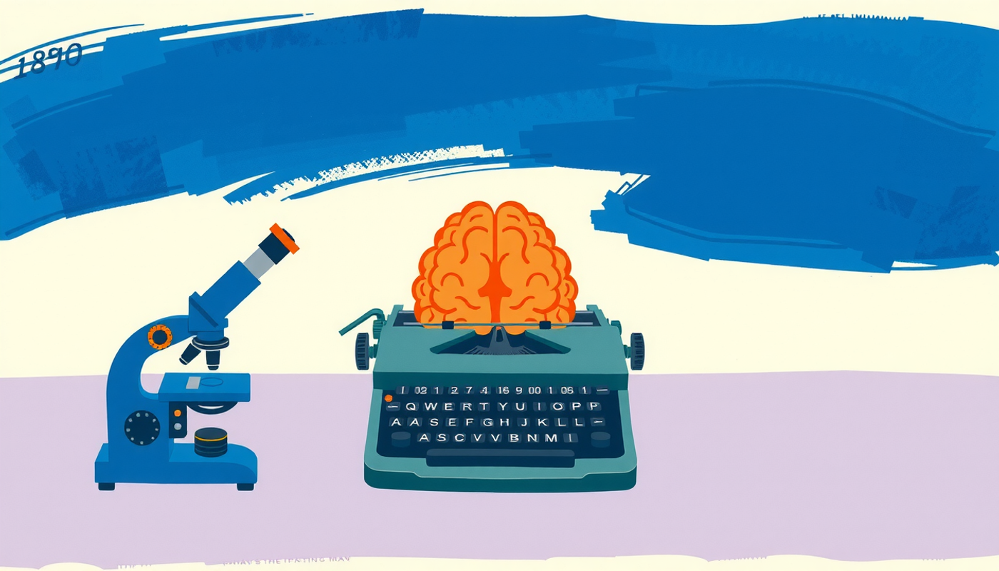 Timeline of key moments from 1890 to 1964 in muted colors.