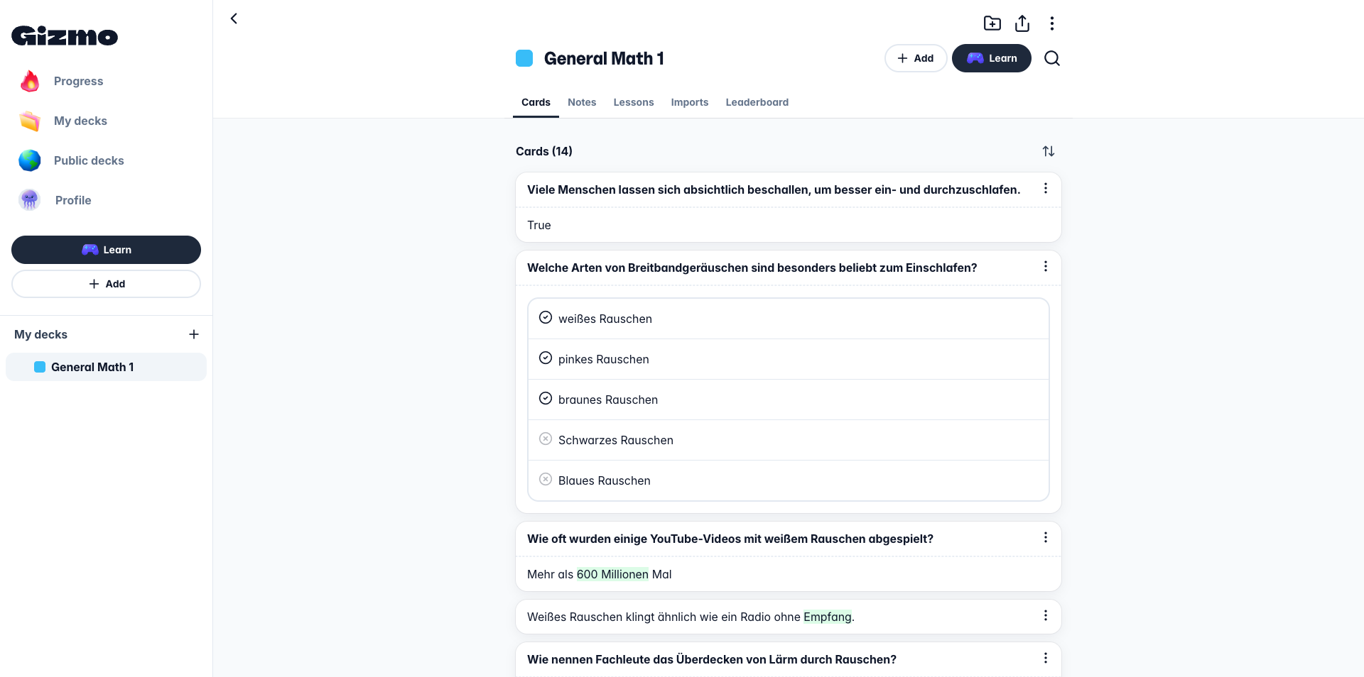 Gizmo Dashboard Desktop