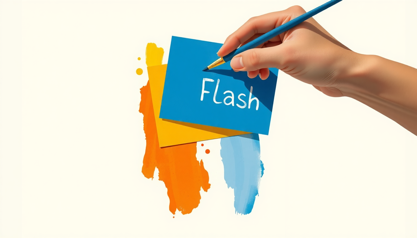 Students creating flashcards for effective study techniques.