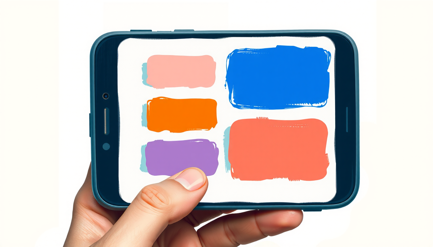 Student pressing flashcard buttons on phone, ease factor decreasing.