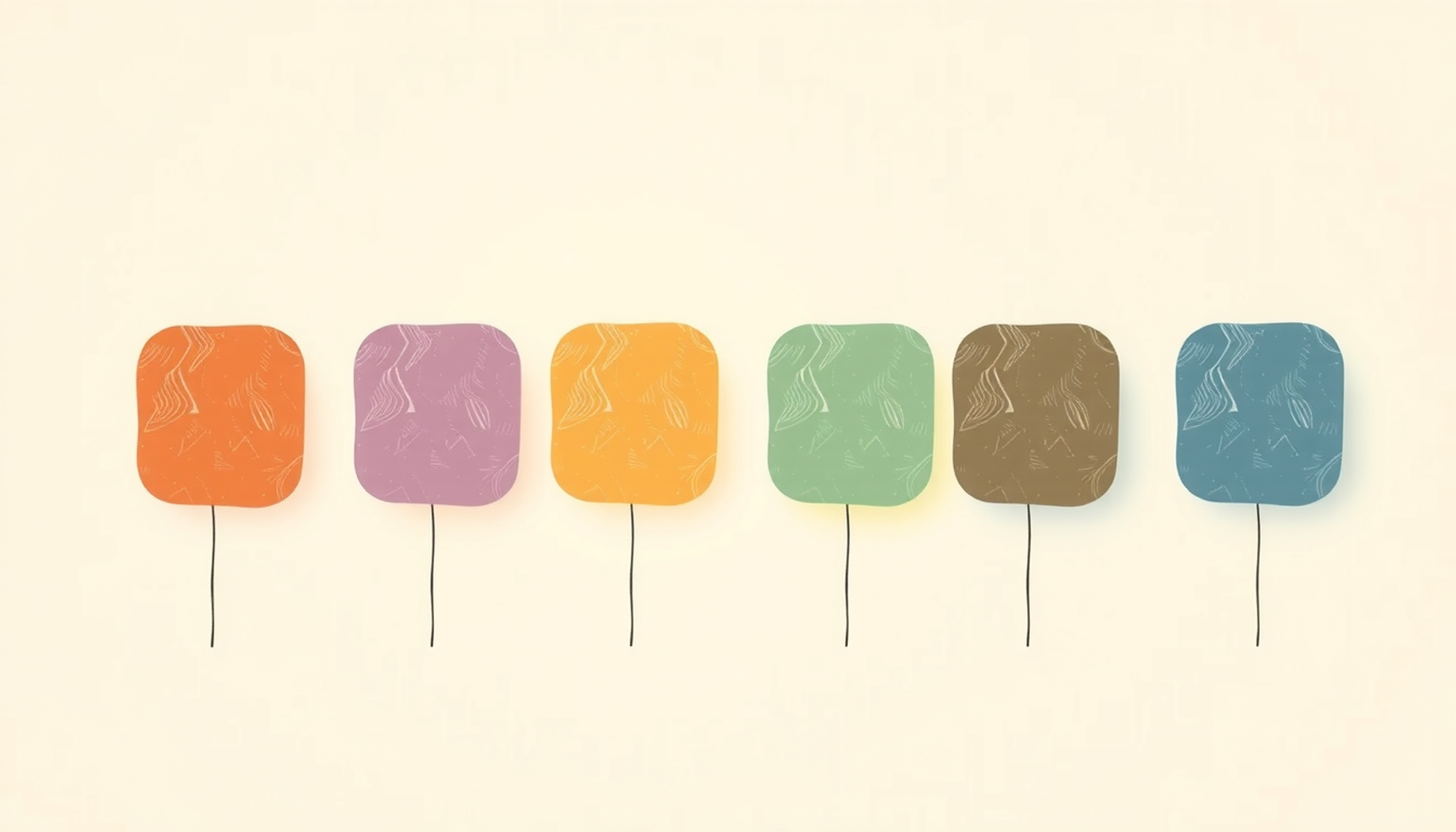 Comparison chart of six flashcard app icons with key features.