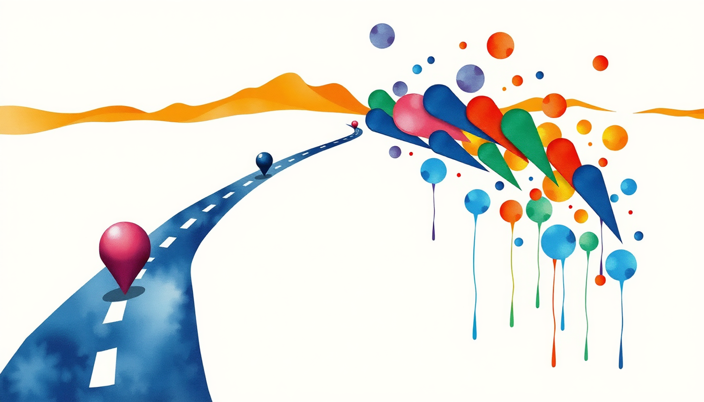 Two contrasting paths: rigid scheduling versus adaptive, difficulty-based progression.