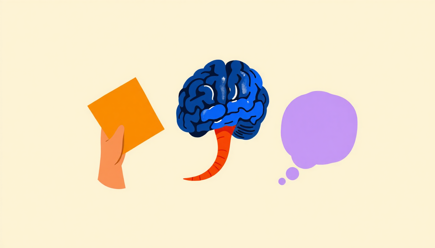 Three icons depicting stress interventions: retrieval practice, expressive writing, and reappraisal.