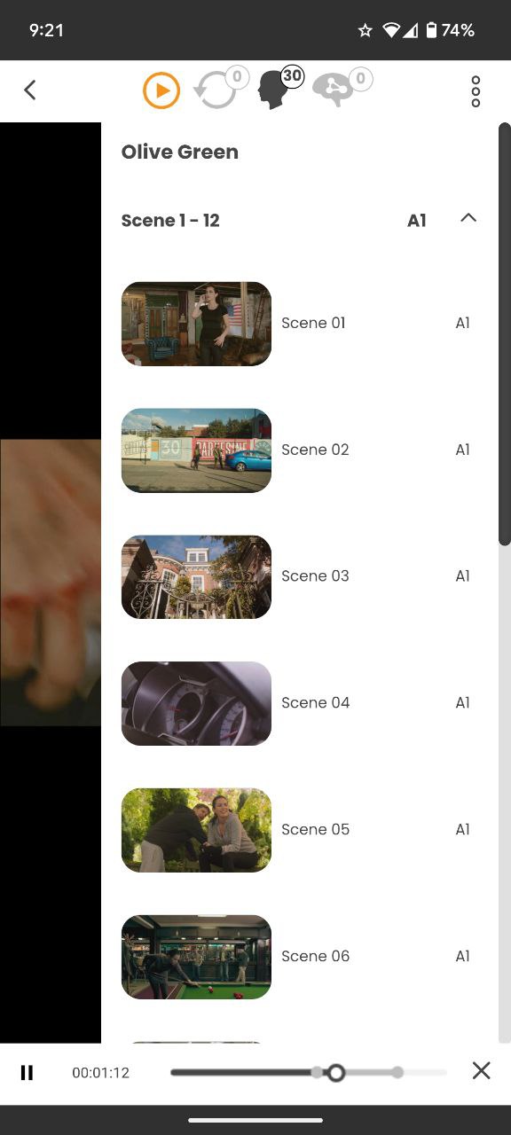 SuperMemo Mobile App View