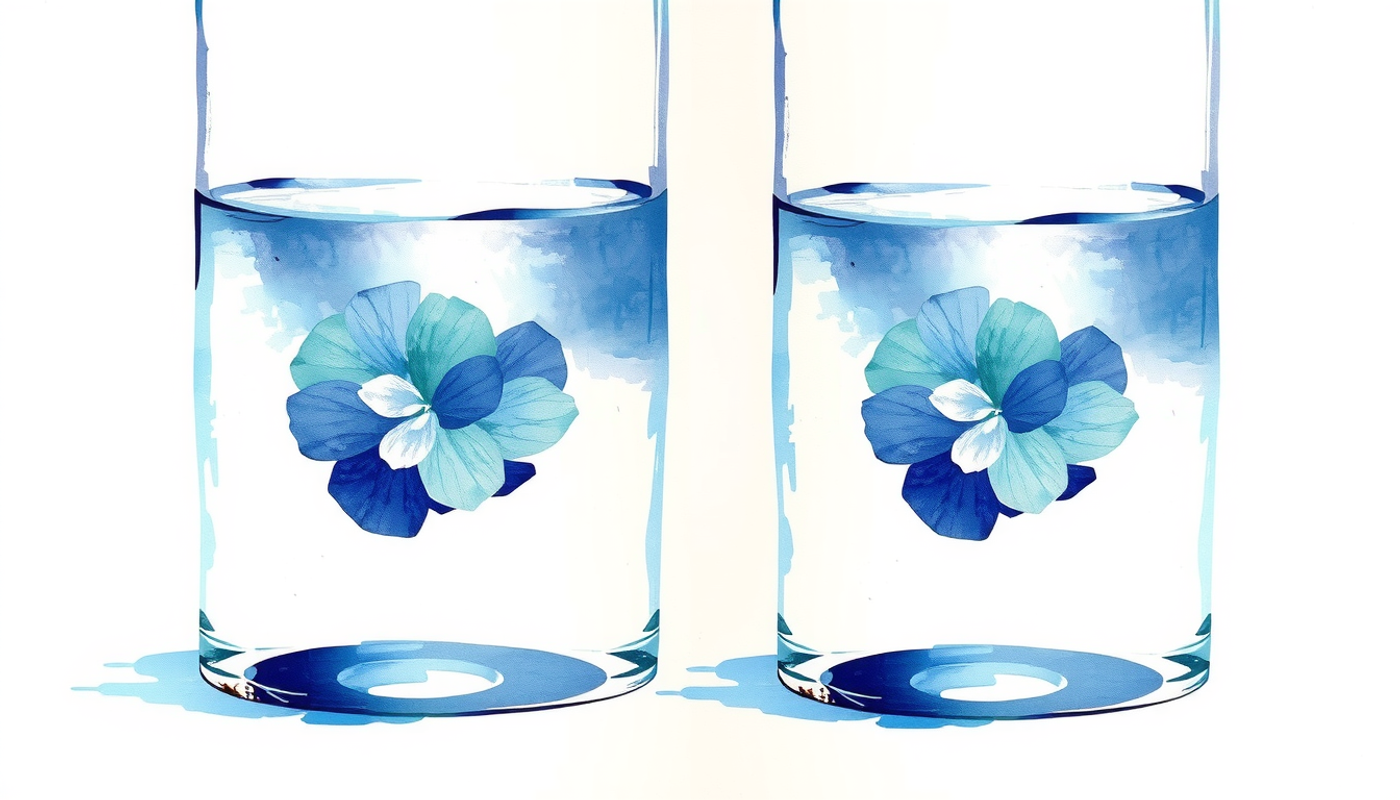 Identical glass cylinders with varying liquid levels on white surface.